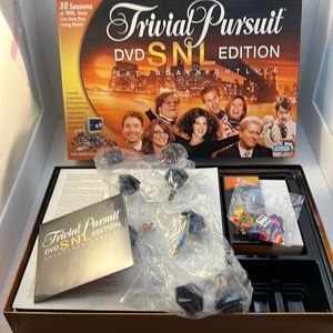 Trivial Pursuit DVD SNL Edition Saturday Night Live Parker Brothers 2004 Game